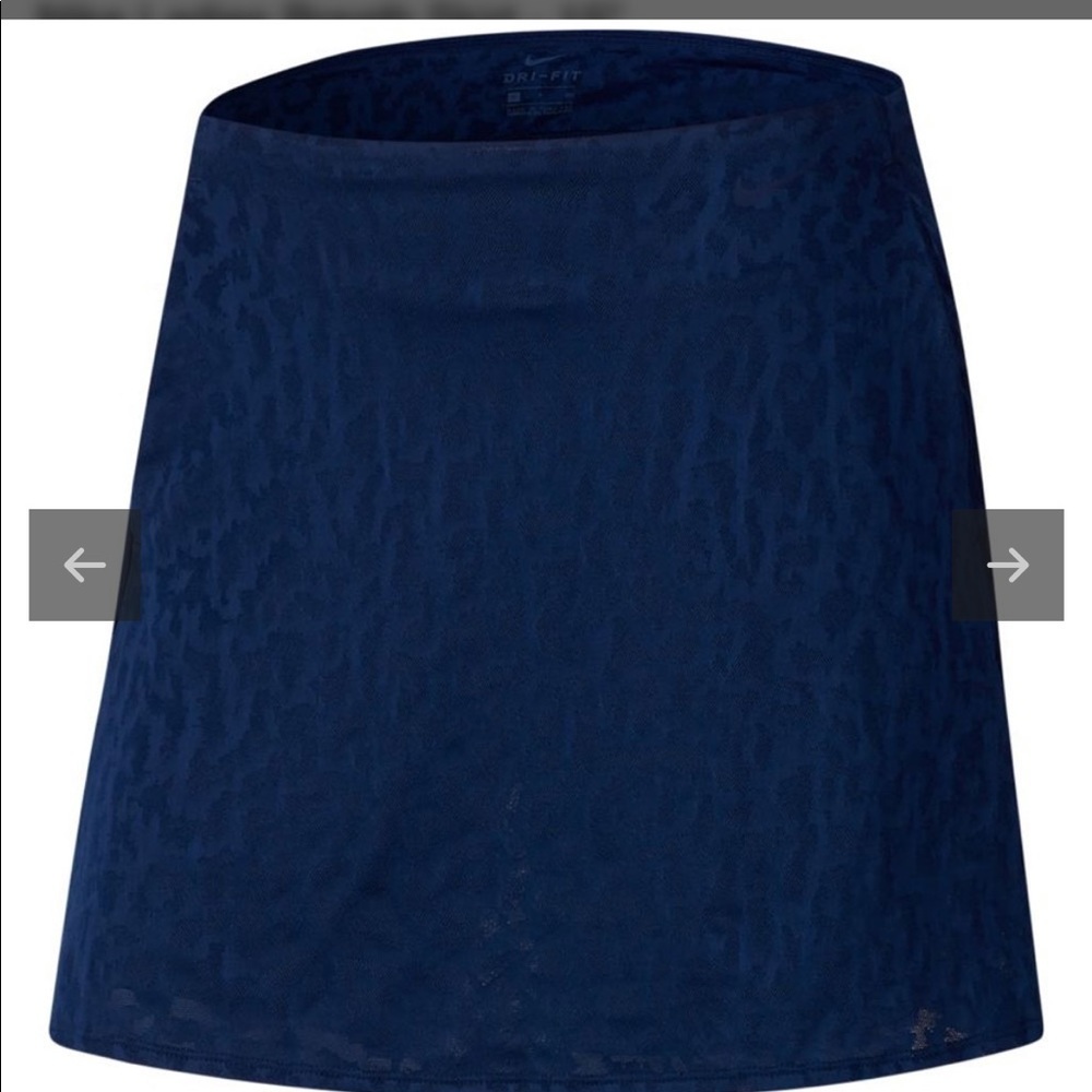 NWT Nike Golf/Tennis Breathe Skirt W/Pockets Blue Size small